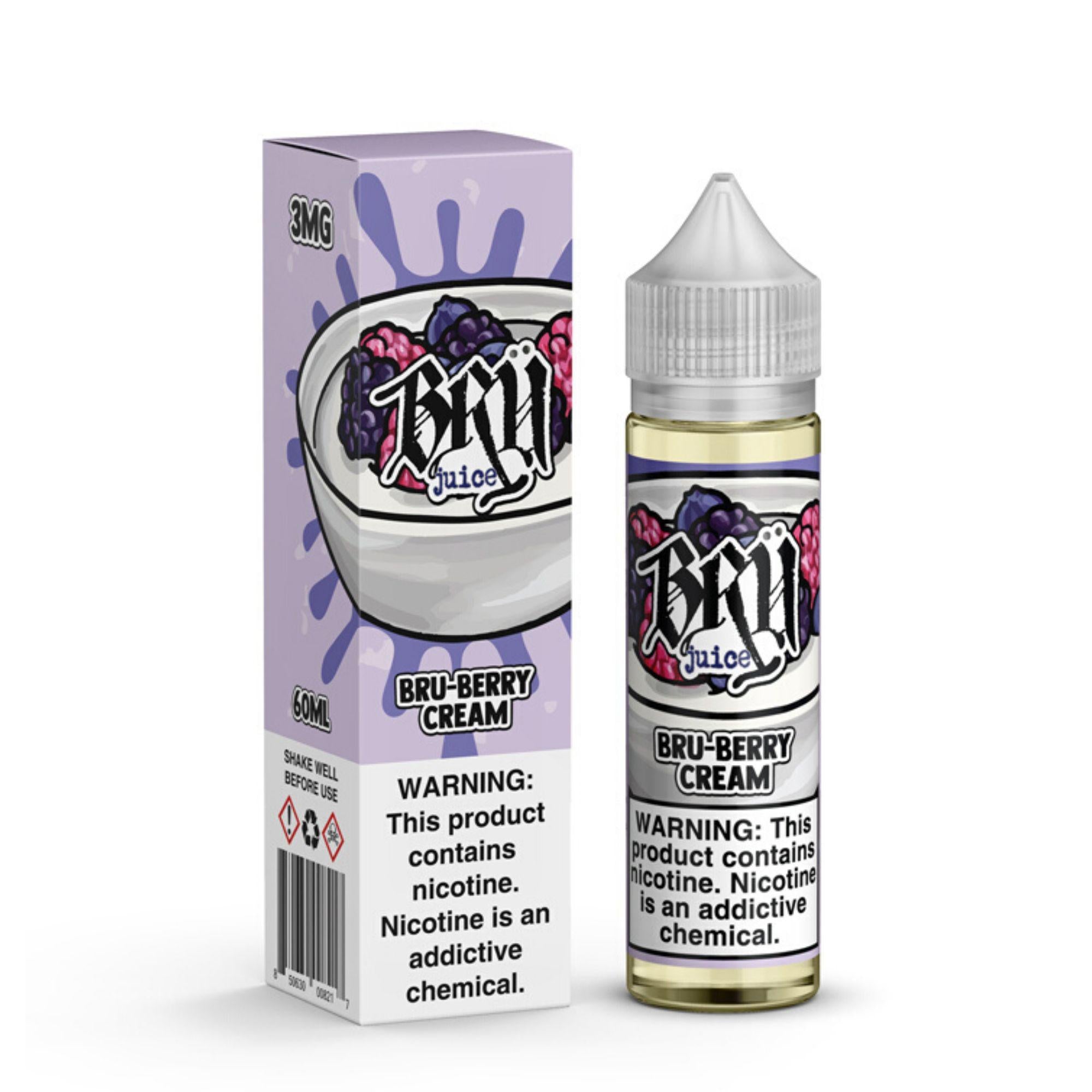 Bru Berry Cream - Bru Juice (60ML)