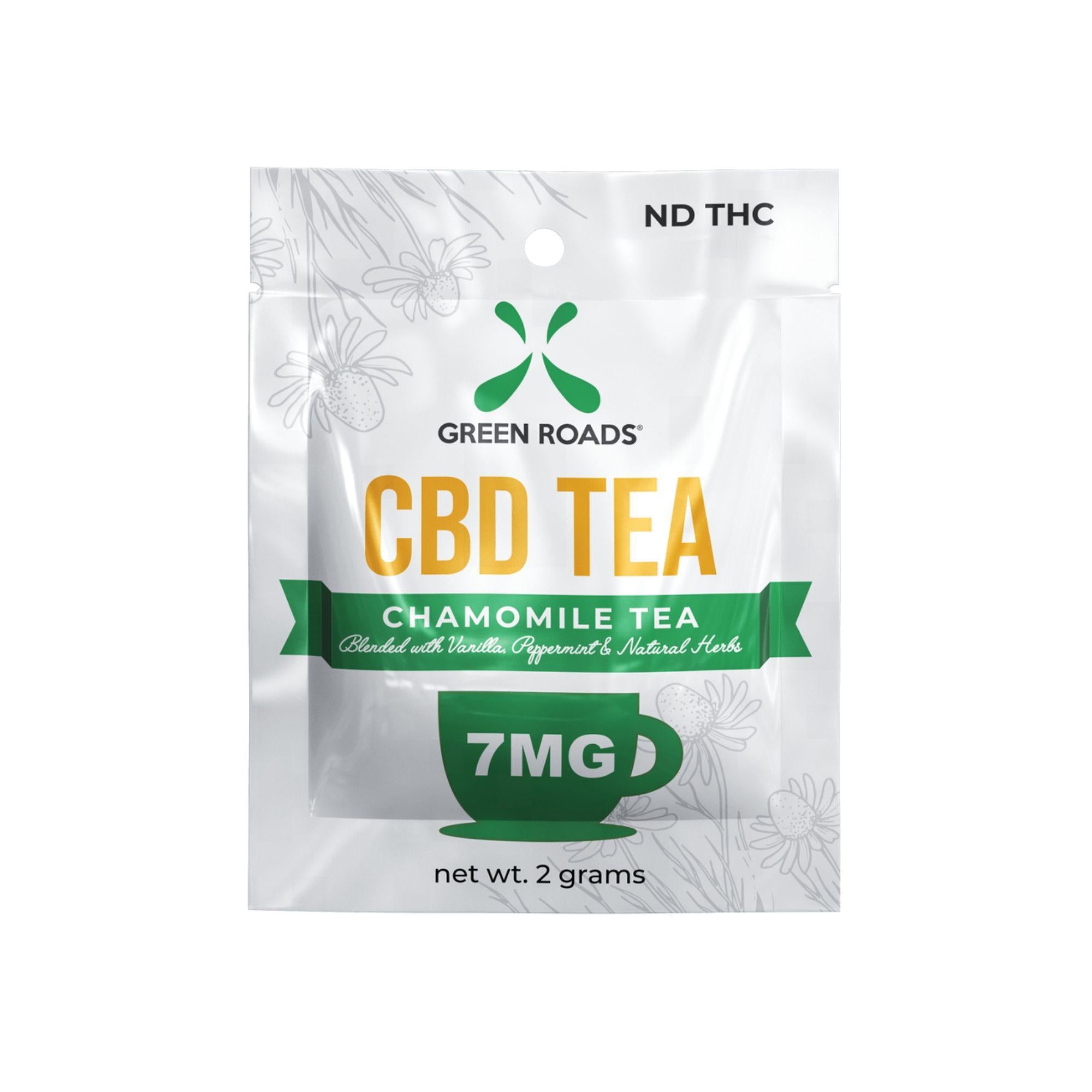 Green Roads 7MG CBD Tea (2 Grams)