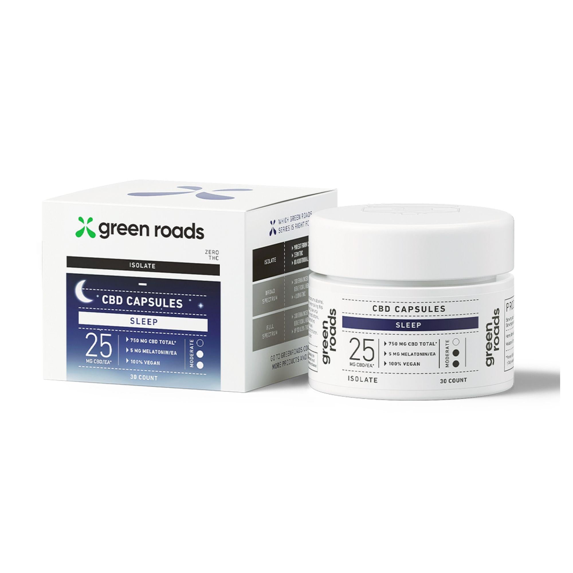 Green Roads 750MG CBD Sleep Capsules (30PC)