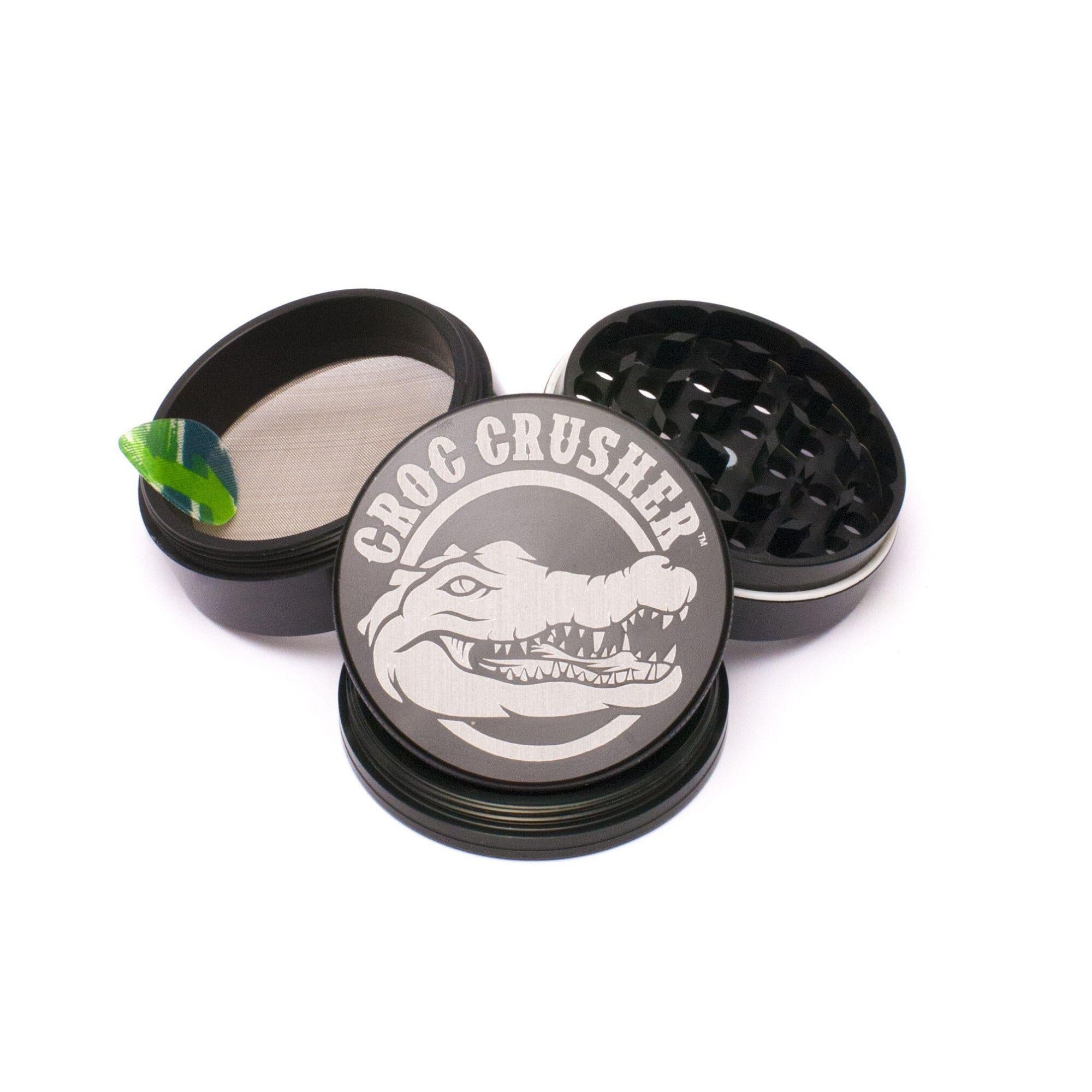 Croc Crusher 3 Inch 4 Piece Herb Grinder
