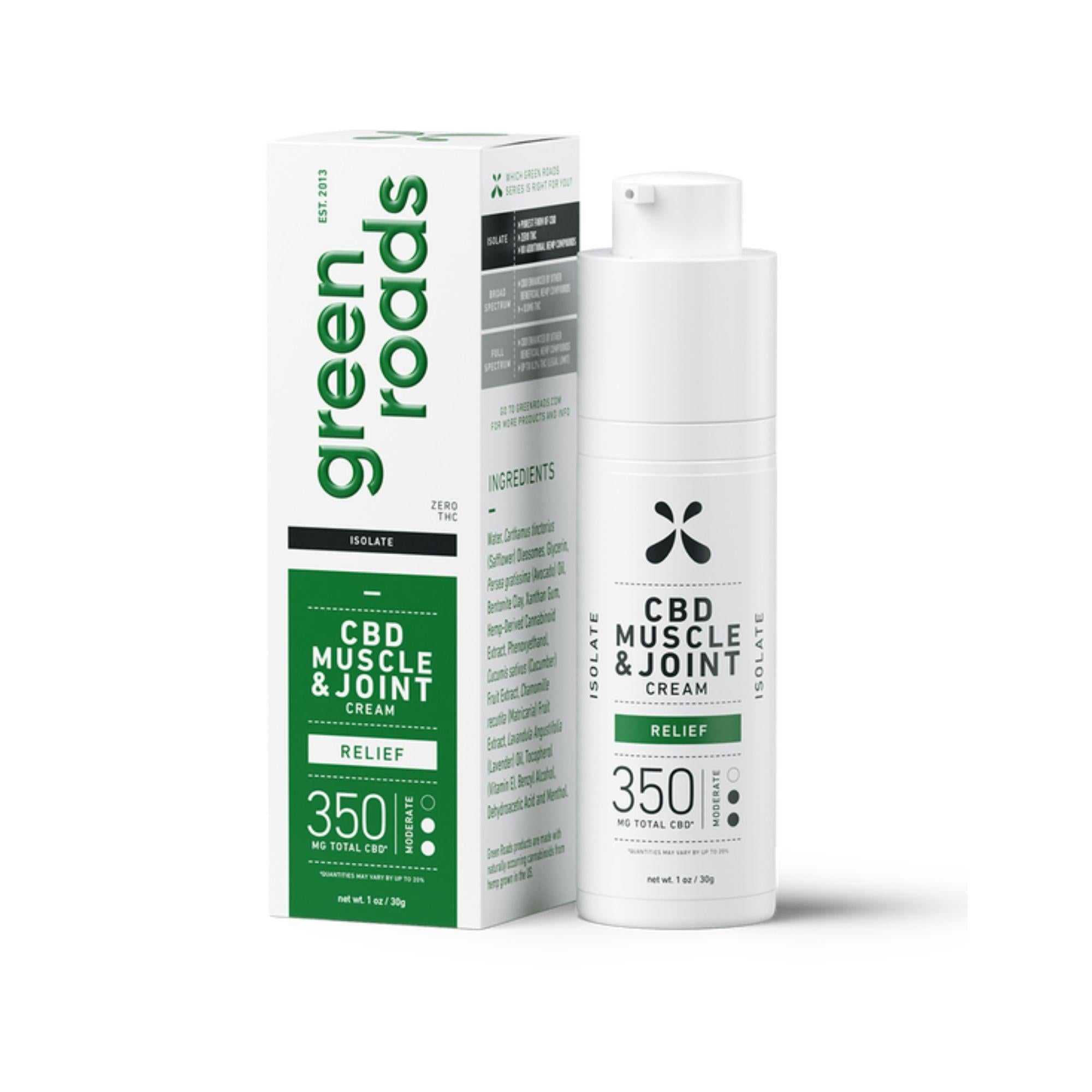 Green Roads CBD 350MG Muscle & Joint Cream