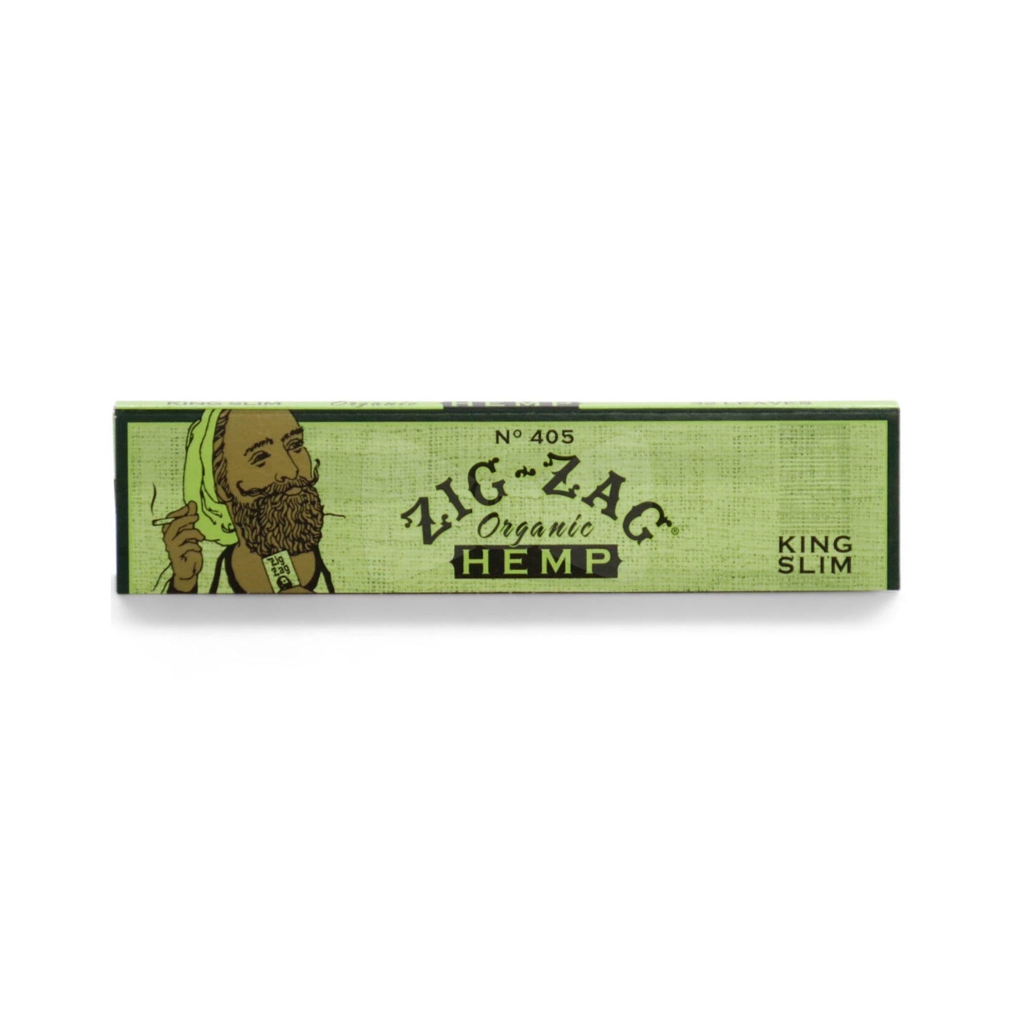 Zig Zag Organic Hemp King Slim Rolling Papers 1 Pack