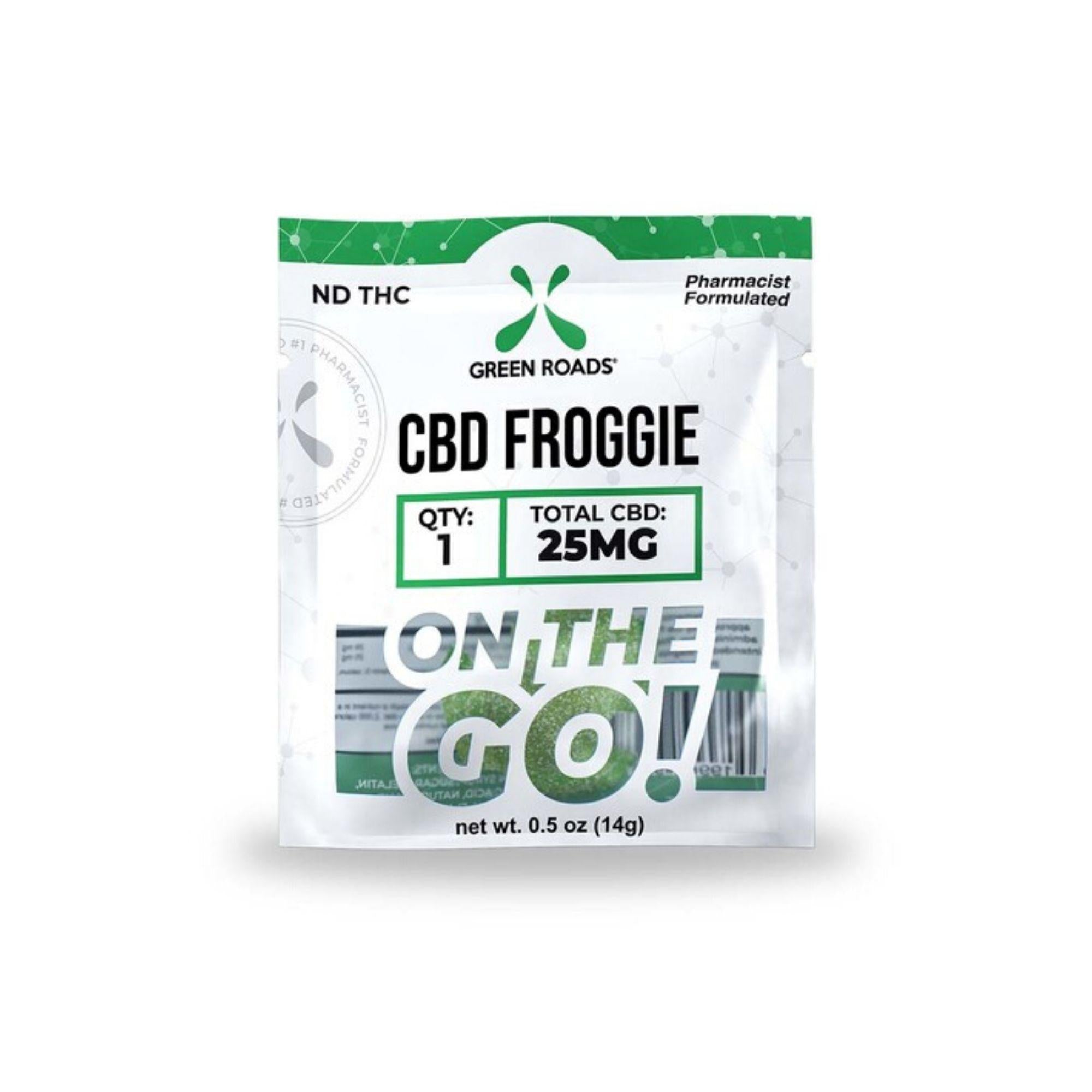 Green Roads 25MG CBD Froggie Single