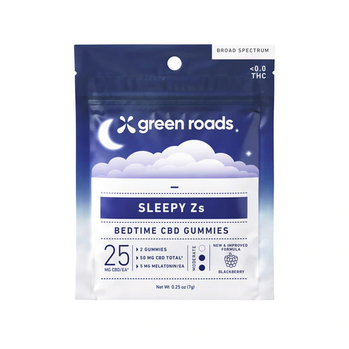 Green Roads Sleepy Z's 50MG Gummies (2PC)