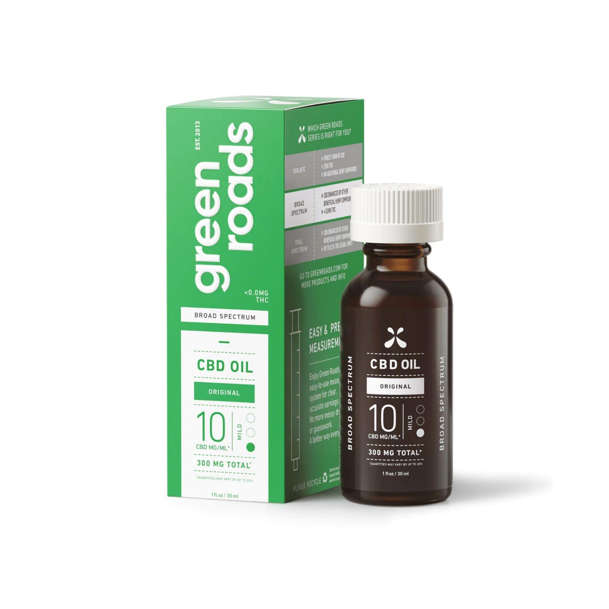 Green Roads 300MG Broad Spectrum CBD Oil