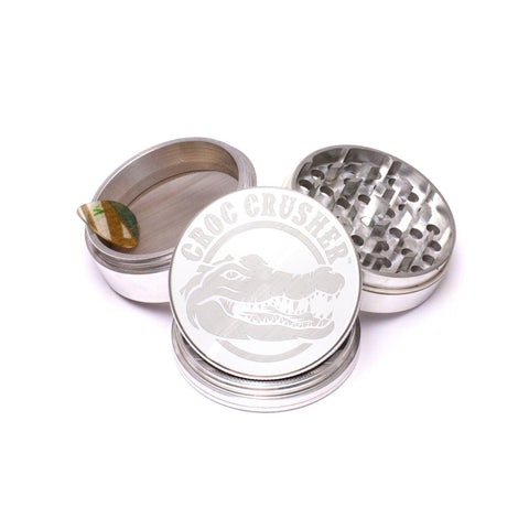 Croc Crusher 3 Inch 4 Piece Herb Grinder